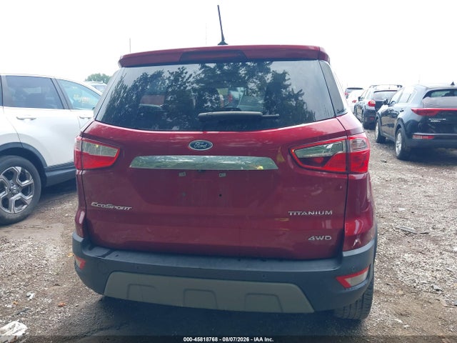 Продаж на аукціоні авто 2019 Ford Ecosport Titanium, vin: MAJ6S3KL2KC310364, номер лоту: 45818768