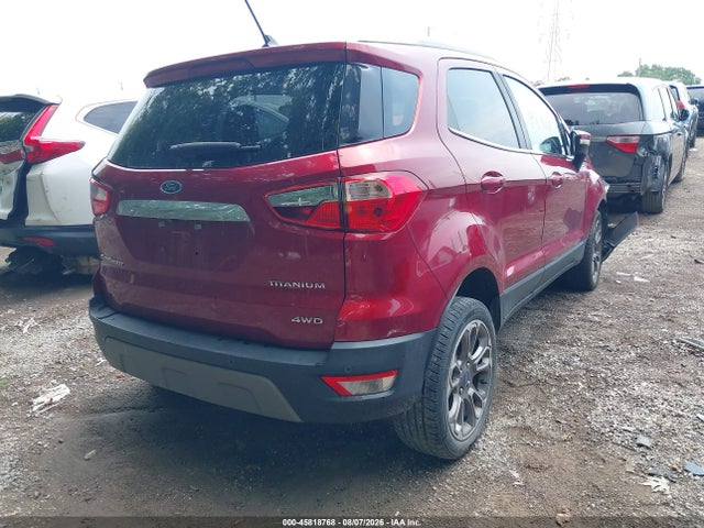 Продаж на аукціоні авто 2019 Ford Ecosport Titanium, vin: MAJ6S3KL2KC310364, номер лоту: 45818768