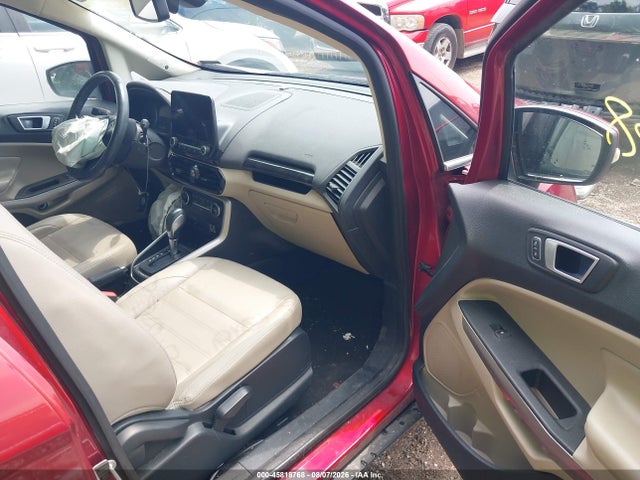 Продаж на аукціоні авто 2019 Ford Ecosport Titanium, vin: MAJ6S3KL2KC310364, номер лоту: 45818768