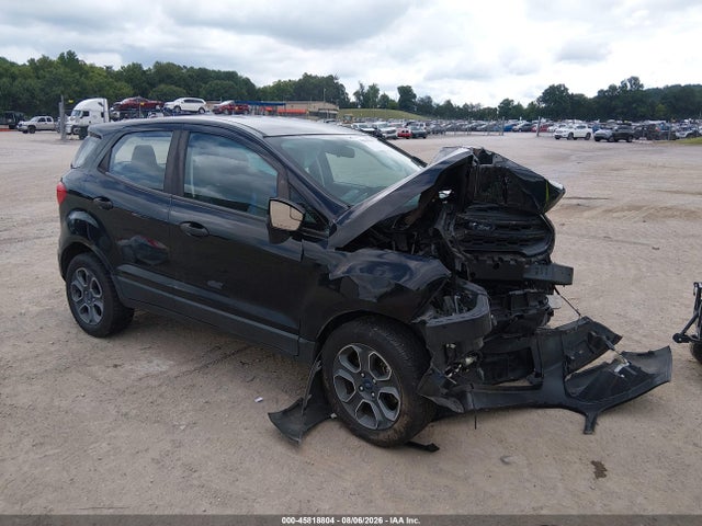45818804 :رقم المزاد ، MAJ3S2FE2LC393711 vin ، 2020 Ford Ecosport S مزاد بيع