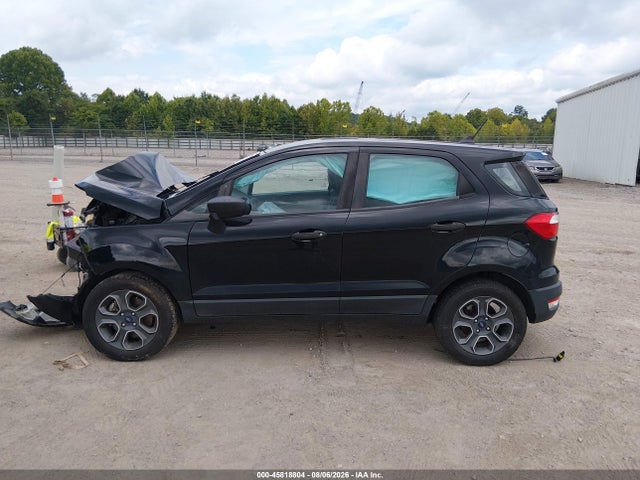 45818804 :رقم المزاد ، MAJ3S2FE2LC393711 vin ، 2020 Ford Ecosport S مزاد بيع