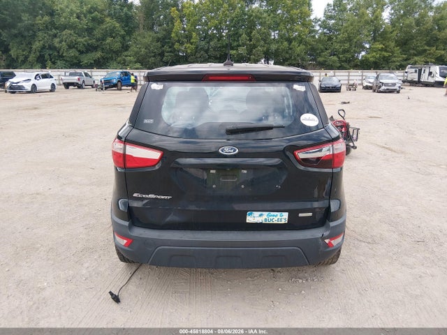 45818804 :رقم المزاد ، MAJ3S2FE2LC393711 vin ، 2020 Ford Ecosport S مزاد بيع