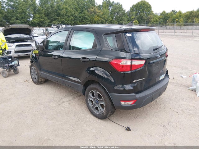 45818804 :رقم المزاد ، MAJ3S2FE2LC393711 vin ، 2020 Ford Ecosport S مزاد بيع