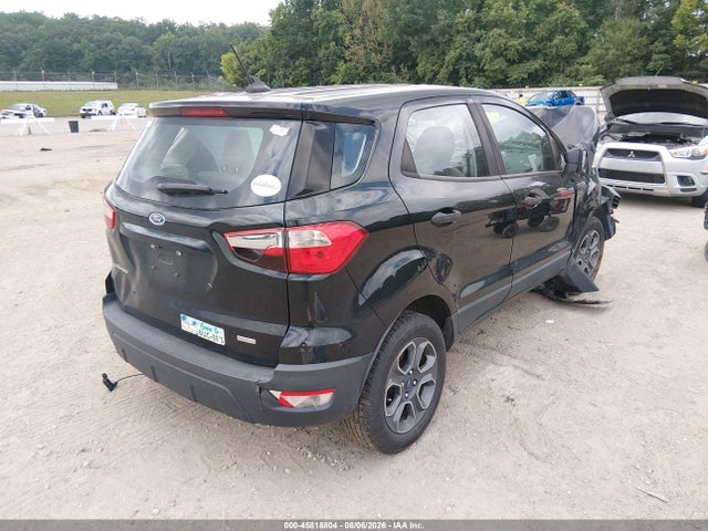 45818804 :رقم المزاد ، MAJ3S2FE2LC393711 vin ، 2020 Ford Ecosport S مزاد بيع