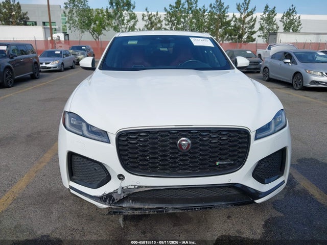 45818810 :رقم المزاد ، SADCT2FU1PA707742 vin ، 2023 Jaguar F-pace R-dynamic S P400 Awd Automatic مزاد بيع