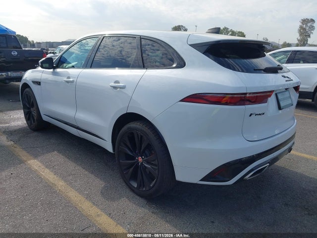 45818810 :رقم المزاد ، SADCT2FU1PA707742 vin ، 2023 Jaguar F-pace R-dynamic S P400 Awd Automatic مزاد بيع