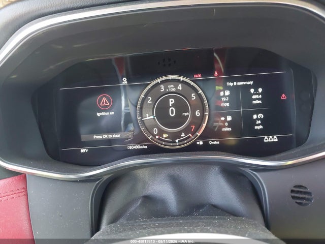 45818810 :رقم المزاد ، SADCT2FU1PA707742 vin ، 2023 Jaguar F-pace R-dynamic S P400 Awd Automatic مزاد بيع