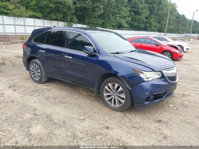 45818876 :رقم المزاد ، 5FRYD3H46EB018753 vin ، 2014 Acura Mdx Technology Package مزاد بيع