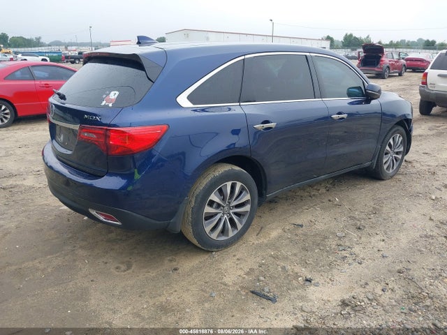 Продаж на аукціоні авто 2014 Acura Mdx Technology Package, vin: 5FRYD3H46EB018753, номер лоту: 45818876