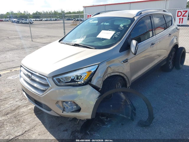 2017 Ford Escape Titanium მანქანა იყიდება აუქციონზე, vin: 1FMCU0JD5HUF02747, აუქციონის ნომერი: 45818895