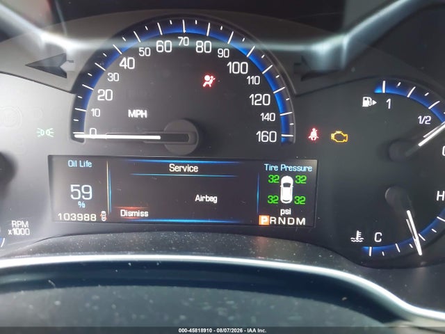 45818910 :رقم المزاد ، 3GYFNAE3XFS580325 vin ، 2015 Cadillac Srx Standard مزاد بيع
