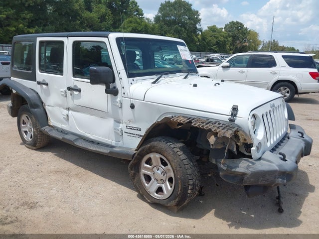 Продажа на аукционе авто 2018 Jeep Wrangler Jk Unlimited Sport Rhd 4x4, vin: 1C4BJWKG7JL838593, номер лота: 45818985