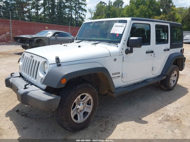 Продажа на аукционе авто 2018 Jeep Wrangler Jk Unlimited Sport Rhd 4x4, vin: 1C4BJWKG7JL838593, номер лота: 45818985