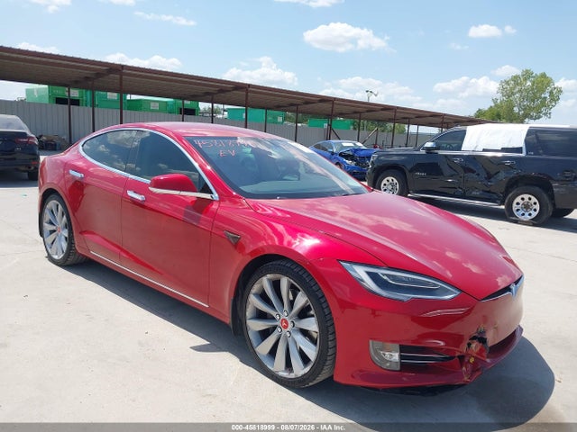 2017 Tesla Model S 60/75 მანქანა იყიდება აუქციონზე, vin: 5YJSA1E11HF195892, აუქციონის ნომერი: 45818999