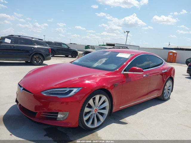 45818999 :رقم المزاد ، 5YJSA1E11HF195892 vin ، 2017 Tesla Model S 60/75 مزاد بيع