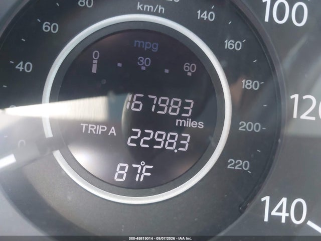 2013 Honda Cr-v Ex მანქანა იყიდება აუქციონზე, vin: 5J6RM4H5XDL019737, აუქციონის ნომერი: 45819014
