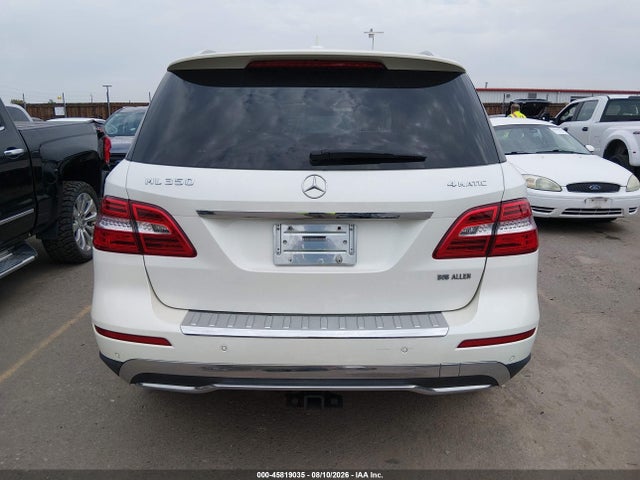 45819035 :رقم المزاد ، 4JGDA5HB2EA292202 vin ، 2014 Mercedes-benz Ml 350 4matic مزاد بيع