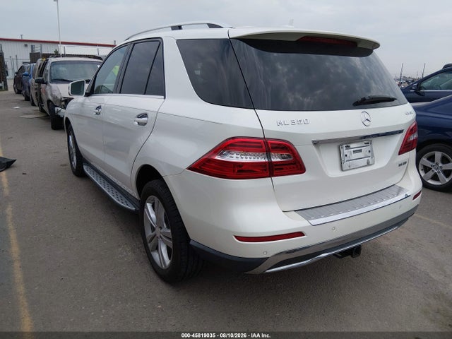 45819035 :رقم المزاد ، 4JGDA5HB2EA292202 vin ، 2014 Mercedes-benz Ml 350 4matic مزاد بيع