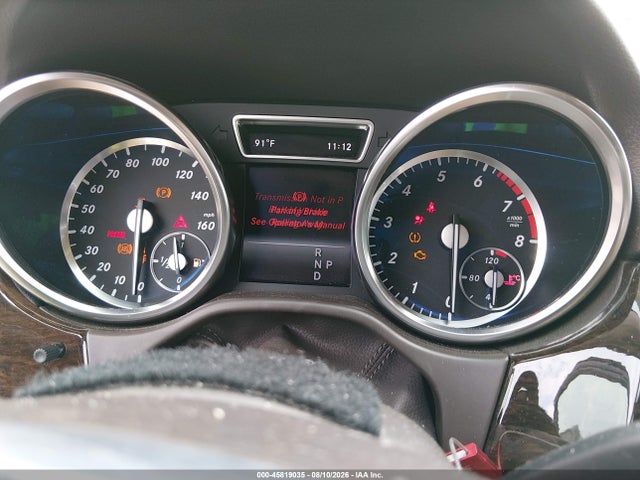 45819035 :رقم المزاد ، 4JGDA5HB2EA292202 vin ، 2014 Mercedes-benz Ml 350 4matic مزاد بيع