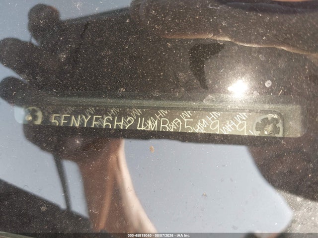 45819040 :رقم المزاد ، 5FNYF6H24MB054919 vin ، 2021 Honda Pilot Awd Special Edition مزاد بيع