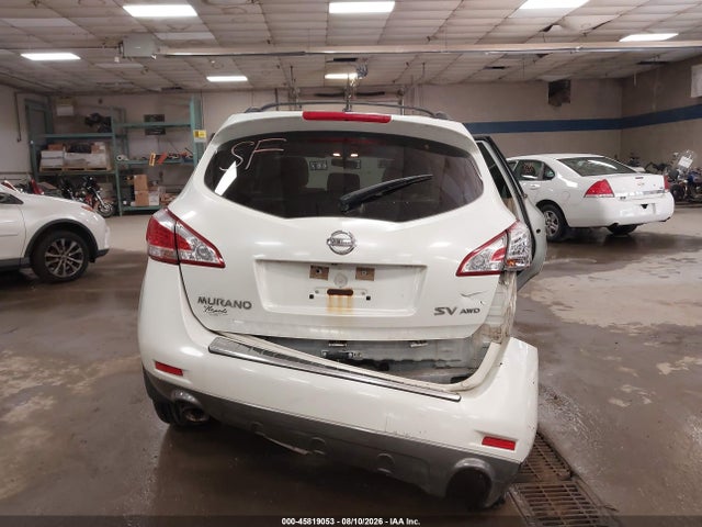 Продажа на аукционе авто 2011 Nissan Murano Sv, vin: JN8AZ1MW7BW156569, номер лота: 45819053