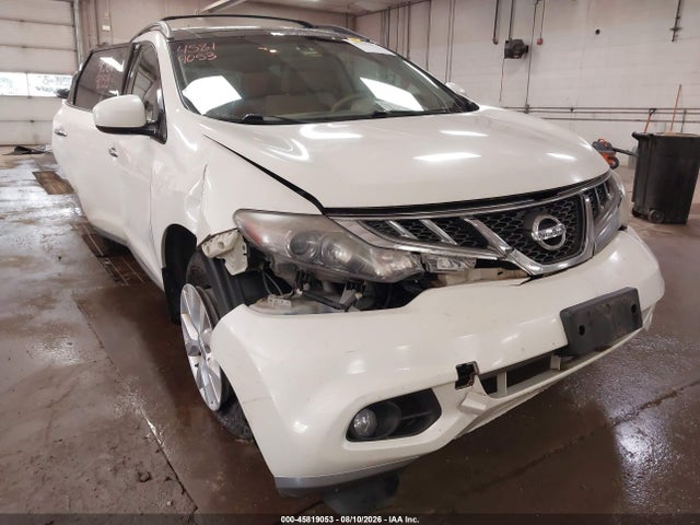 Продажа на аукционе авто 2011 Nissan Murano Sv, vin: JN8AZ1MW7BW156569, номер лота: 45819053
