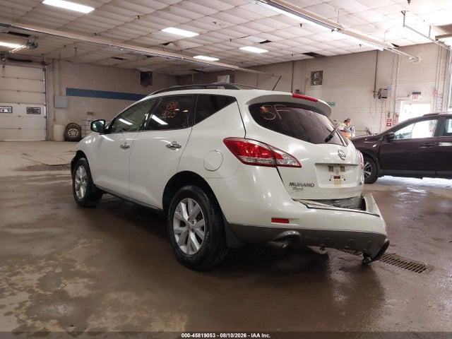 Продажа на аукционе авто 2011 Nissan Murano Sv, vin: JN8AZ1MW7BW156569, номер лота: 45819053
