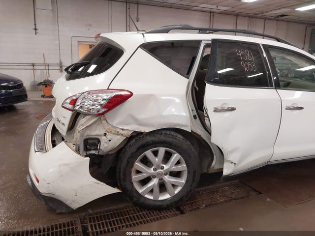Продажа на аукционе авто 2011 Nissan Murano Sv, vin: JN8AZ1MW7BW156569, номер лота: 45819053