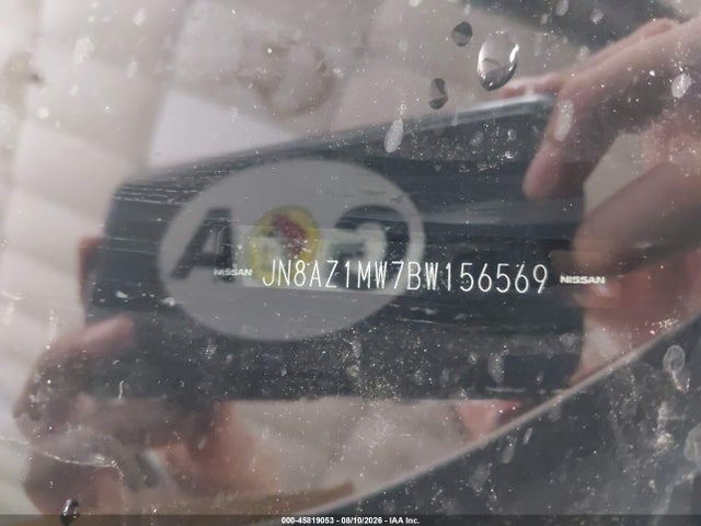 Продажа на аукционе авто 2011 Nissan Murano Sv, vin: JN8AZ1MW7BW156569, номер лота: 45819053