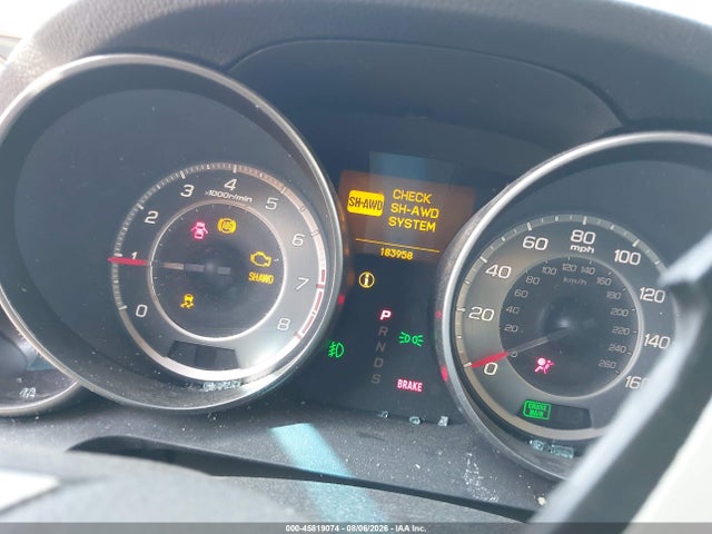 Продаж на аукціоні авто 2012 Acura Mdx Technology Package, vin: 2HNYD2H37CH540280, номер лоту: 45819074