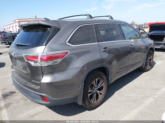 Toyota Highlander Xle V6 2015 5TDJKRFH9FS163719 Image 4