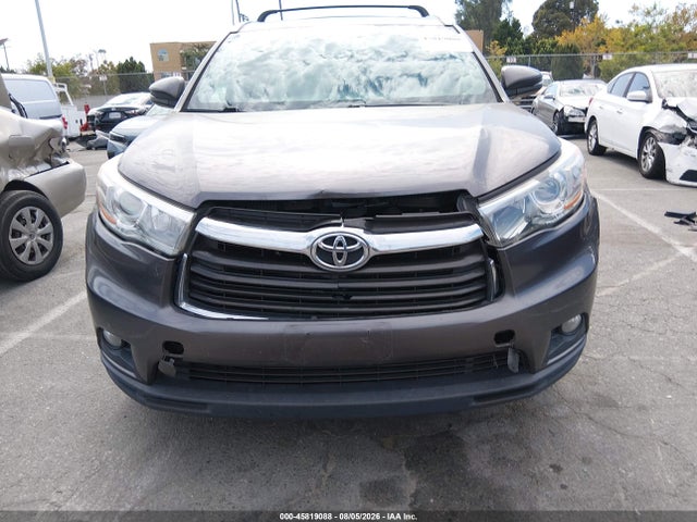 Toyota Highlander Xle V6 2015 5TDJKRFH9FS163719 Image 11