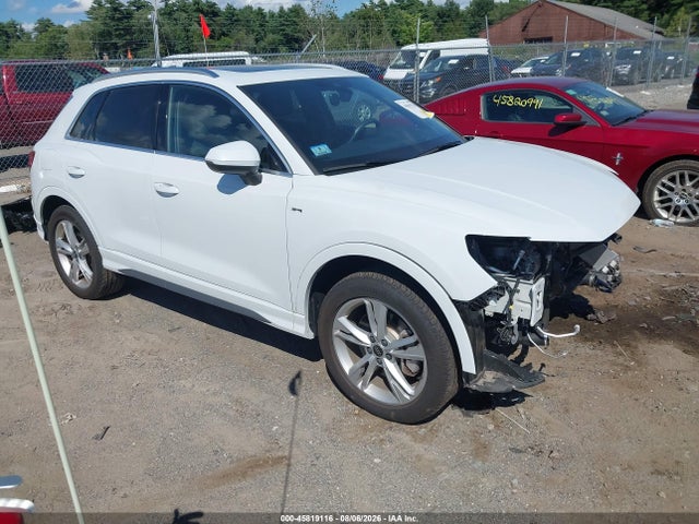 Продажа на аукционе авто 2024 Audi Q3 Premium 45 Tfsi S Line Quattro Tiptronic, vin: WA1DECF38R1156178, номер лота: 45819116