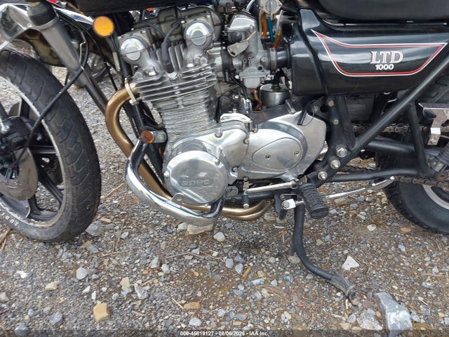 1978 Kawasaki Kz1000 მანქანა იყიდება აუქციონზე, vin: KZT00B514078, აუქციონის ნომერი: 45819127