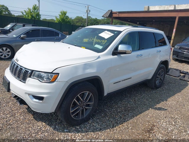 45819139 :رقم المزاد ، 1C4RJEBGXKC662410 vin ، 2019 Jeep Grand Cherokee Limited 4x2 مزاد بيع