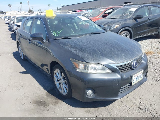 45819246 :رقم المزاد ، JTHKD5BH8B2046274 vin ، 2011 Lexus Ct 200h Premium مزاد بيع