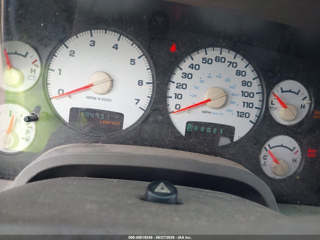 45819249 :رقم المزاد ، 1D7HA18D35S232395 vin ، 2005 Dodge Ram 1500 Slt/laramie مزاد بيع