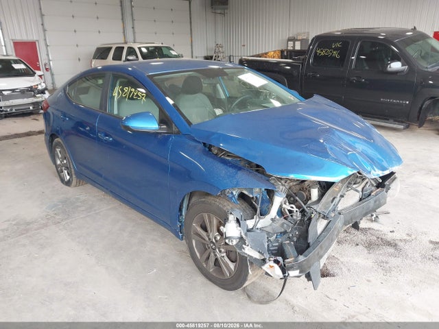 Продаж на аукціоні авто 2018 Hyundai Elantra Sel, vin: 5NPD84LF1JH329604, номер лоту: 45819257