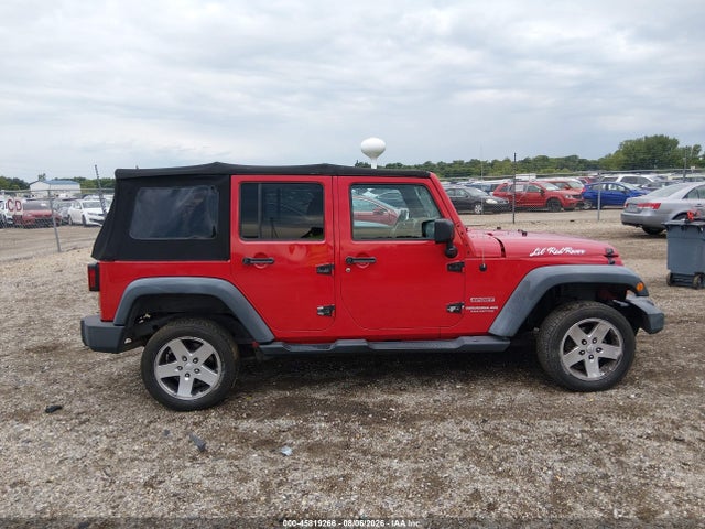 Продажа на аукционе авто 2012 Jeep Wrangler Unlimited Sport, vin: 1C4BJWDG5CL224951, номер лота: 45819266