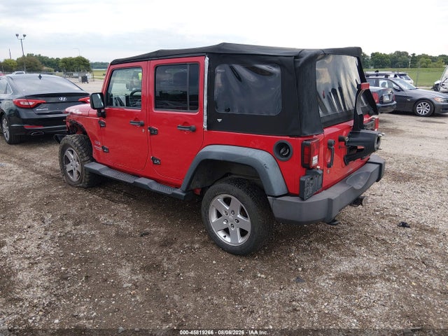 Продажа на аукционе авто 2012 Jeep Wrangler Unlimited Sport, vin: 1C4BJWDG5CL224951, номер лота: 45819266