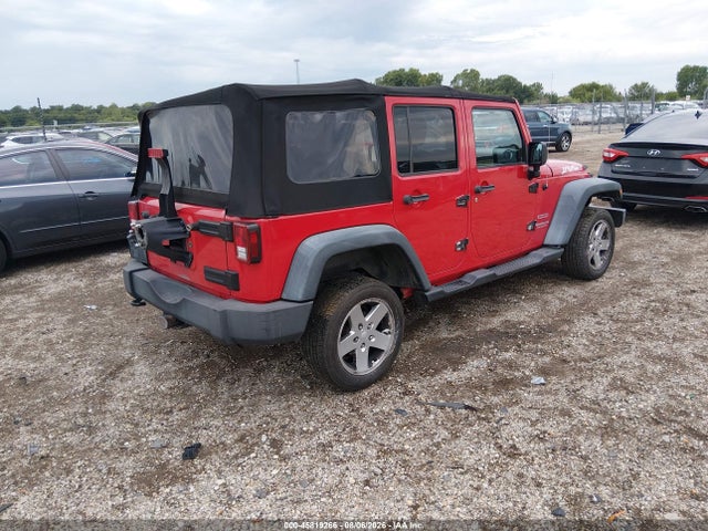Продажа на аукционе авто 2012 Jeep Wrangler Unlimited Sport, vin: 1C4BJWDG5CL224951, номер лота: 45819266