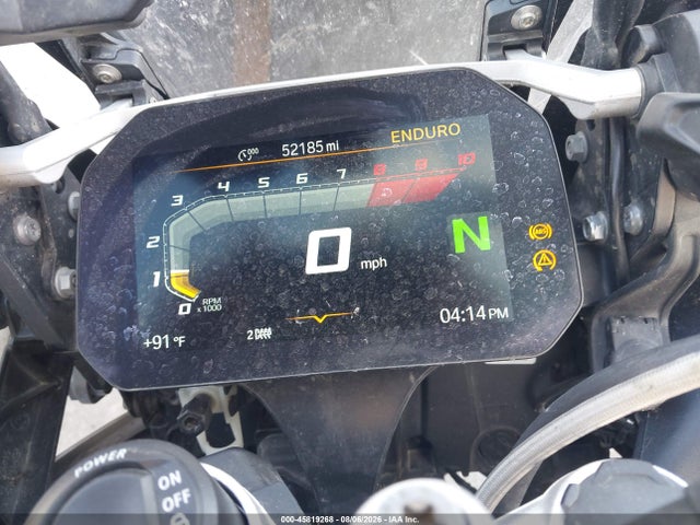 Продаж на аукціоні авто 2019 Bmw R 1250 Gs, vin: WB10J9308KZH99456, номер лоту: 45819268