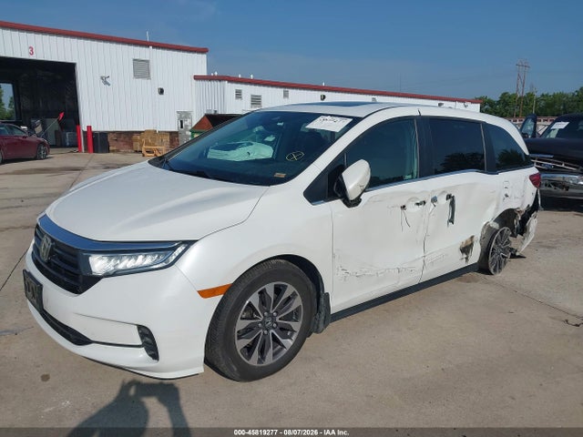 45819277 :رقم المزاد ، 5FNRL6H78MB037842 vin ، 2021 Honda Odyssey Ex-l مزاد بيع