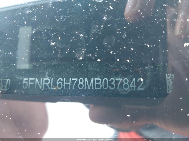 45819277 :رقم المزاد ، 5FNRL6H78MB037842 vin ، 2021 Honda Odyssey Ex-l مزاد بيع