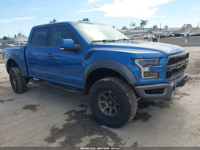 45819326 :رقم المزاد ، 1FTFW1RGXKFA63105 vin ، 2019 Ford F150 Raptor مزاد بيع