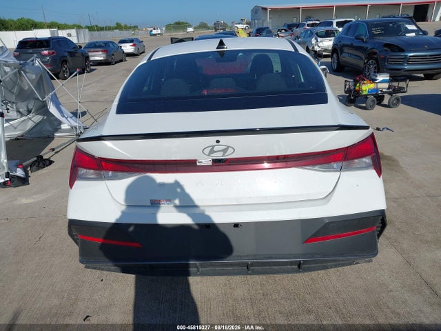 45819327 :رقم المزاد ، KMHLM4DG6SU059304 vin ، 2025 Hyundai Elantra Sel Sport مزاد بيع