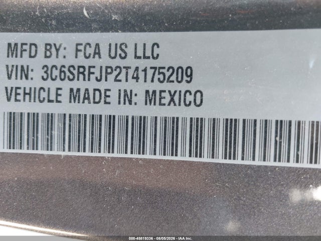Aukcja sprzedaży 2026 Ram 1500 Laramie  4x4 5'7 Box, vin: 3C6SRFJP2T4175209, numer aukcji: 45819336