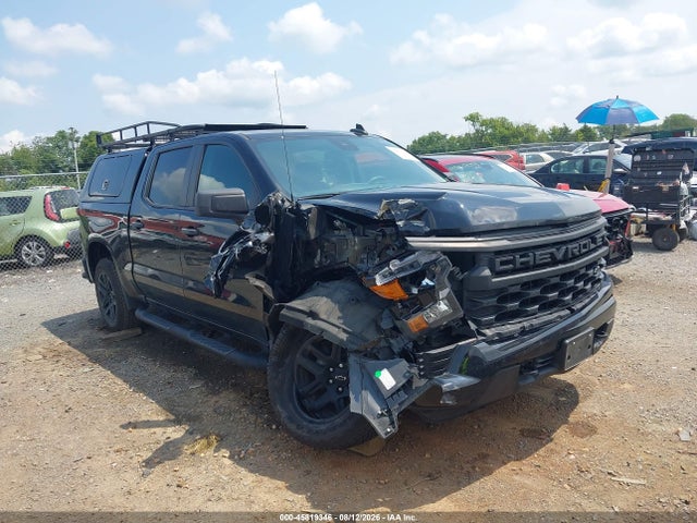 2024 Chevrolet Silverado 1500 4wd  Short Bed Custom მანქანა იყიდება აუქციონზე, vin: 1GCPDBEK5RZ156715, აუქციონის ნომერი: 45819346