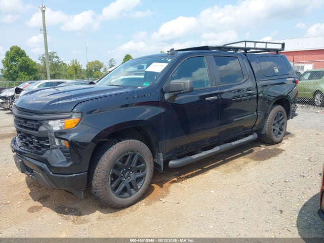 2024 Chevrolet Silverado 1500 4wd  Short Bed Custom მანქანა იყიდება აუქციონზე, vin: 1GCPDBEK5RZ156715, აუქციონის ნომერი: 45819346
