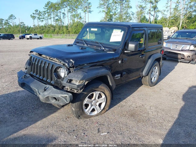 45819422 :رقم المزاد ، 1C4GJXAN1LW347224 vin ، 2020 Jeep Wrangler Sport S 4x4 مزاد بيع